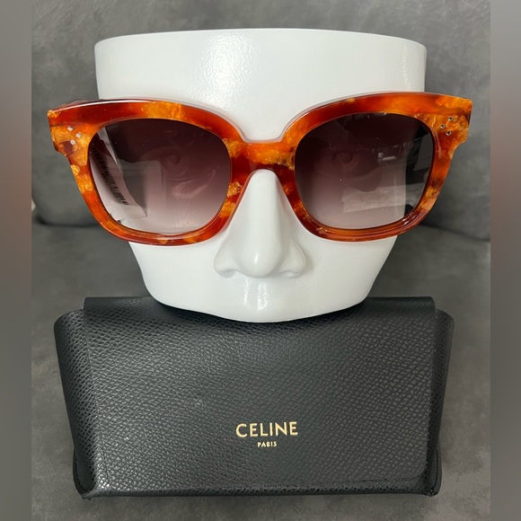 Celine Square Gradient Acetate Sunglasses CL4002UN /53K NWT 460$ - Picture 9 of 15